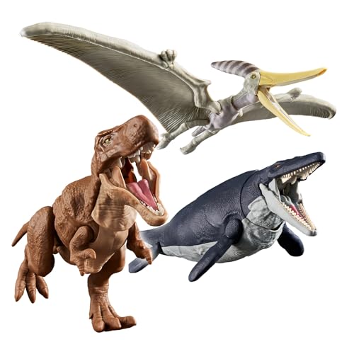PLANNOSAURUS Land, Sea and Air Dinosaur Set