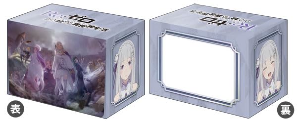 Bushiroad Deck Holder Collection V3 Vol. 906 "Re:Zero kara Hajimeru Isekai Seikatsu" 3rd Season Emilia & Felt & Crusch & Anastasia & Priscilla