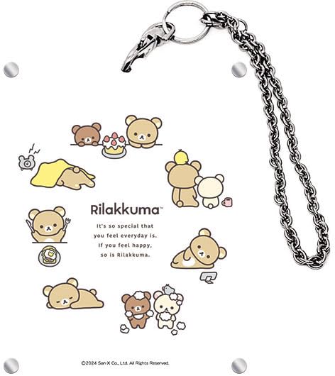 Bushiroad Acrylic Card Holder Vol. 38 "Rilakkuma" NEW BASIC RILAKKUMA