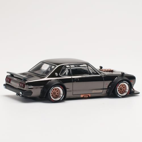 1/64 SKYLINE GT-R V8 DRIFT (HAKOSUKA) DARK CHROME