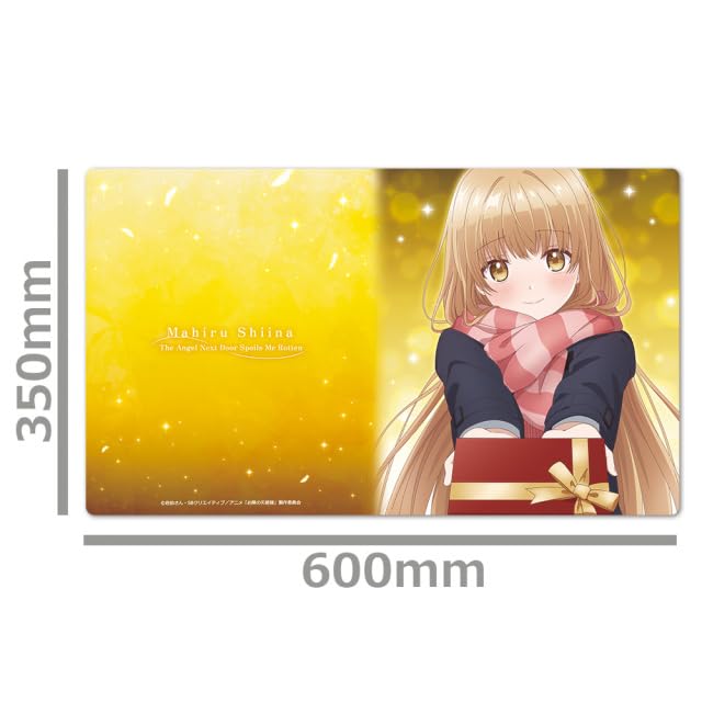 "The Angel Next Door Spoils Me Rotten" Character Rubber Mat Shiina Mahiru Valentine Ver.
