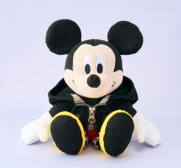 "Kingdom Hearts III" Knitted Plush King Mickey