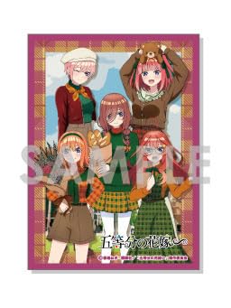 "The Quintessential Quintuplets Specials" Character Sleeve -British Style- 6 Group