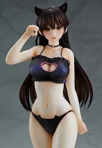 "Mishiranu Joshikousei ni Kankin sareta Mangaka no Hanashi" Konata Swimsuit & Cat Lingerie Costume Set