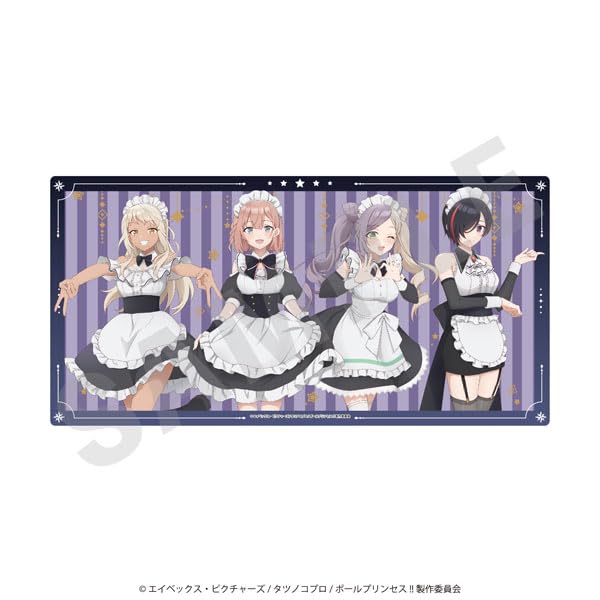 "Pole Princess!!" Rubber Mat Galaxy Princess Maid Ver.