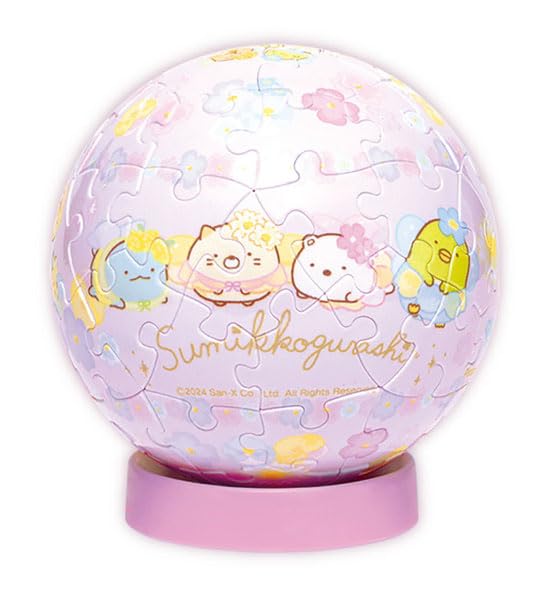 "Sumikkogurashi" Art Ball Jigsaw AT0-13 Zasso to Yosei no Ohanabatake