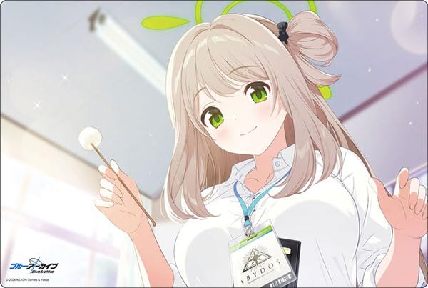 Bushiroad Rubber Mat Collection V2 Vol. 1375 "Blue Archive" Nonomi Memorial Lobby Illustration Ver.