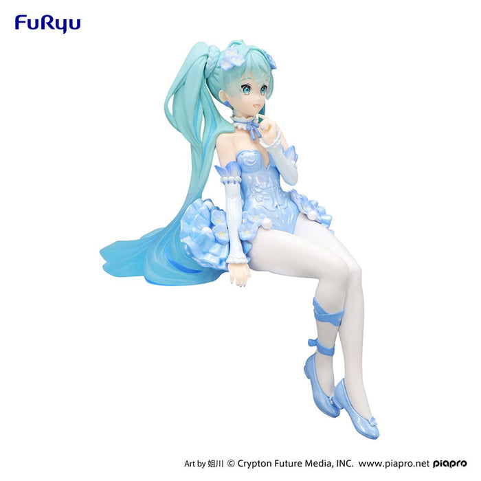 "Character Vocal Series 01 Hatsune Miku" Noodle Stopper Figure Nemophila Pale Blue Ver.