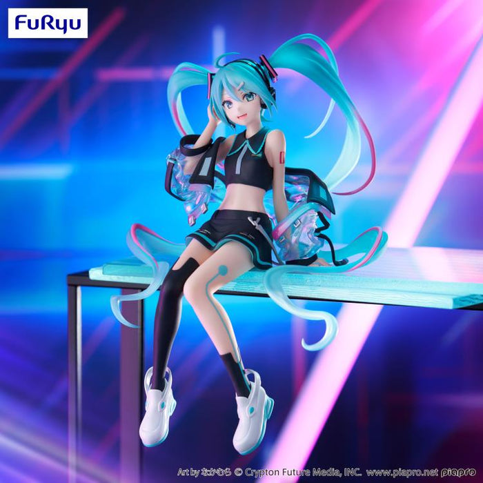 "Vocaloid Hatsune Miku" Noodle Stopper Figure Neon Cyber