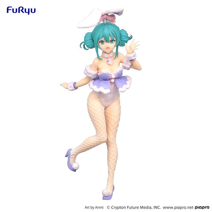 "Vocaloid Hatsune Miku" BiCute Bunnies Hatsune Miku -White Bunny Lavender Ver.-