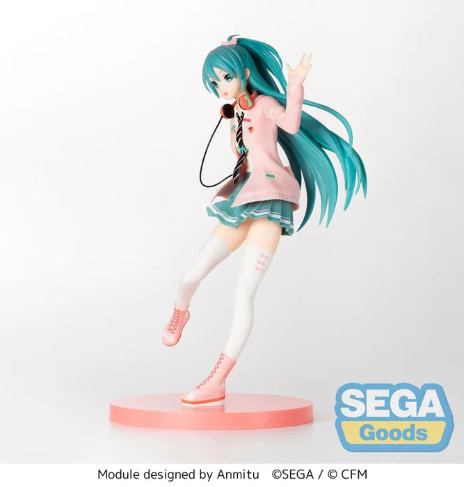 "Hatsune Miku: Project DIVA Arcade Future Tone" Super Premium Figure Hatsune Miku Ribbon Girl