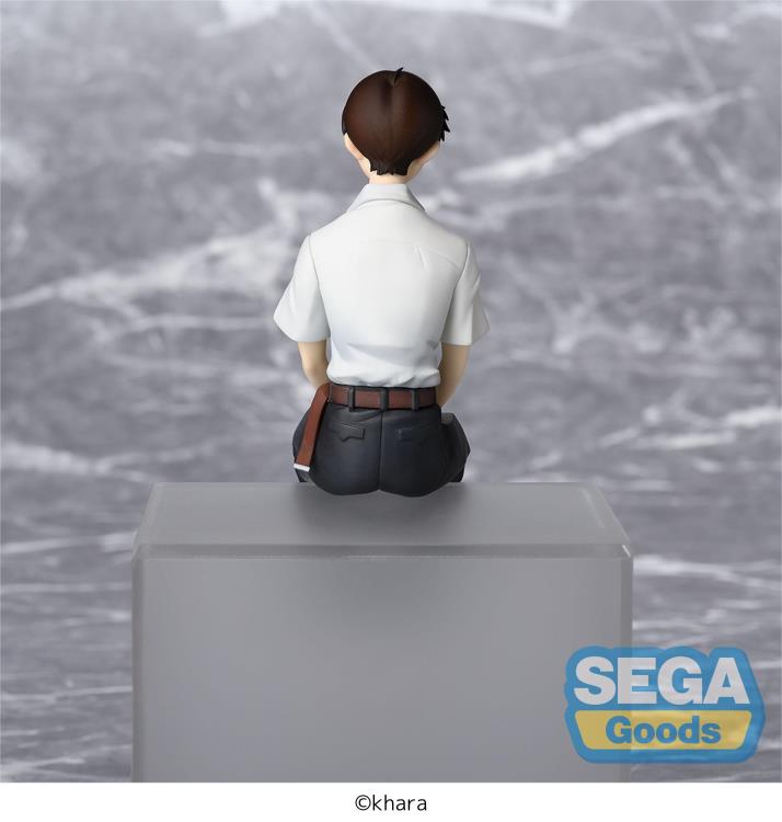 "Rebuild of Evangelion" Premium Perching Figure Ikari Shinji