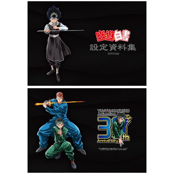 "YuYu Hakusho" Design Works Complete Set (Book)