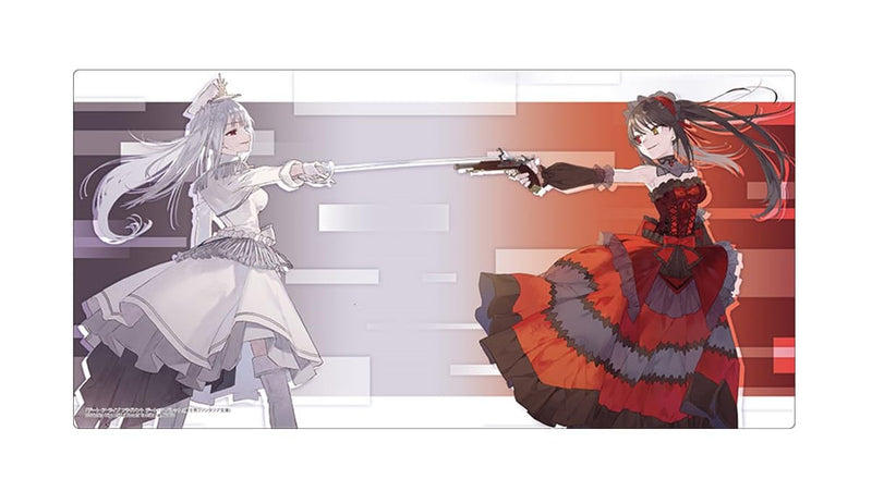 Bushiroad Rubber Mat Collection V2 Vol. 1655 Fujimi Fantasia Bunko "Date A Live Fragment: Date A Bullet" Tokisaki Kurumi & White Queen