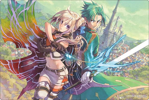 Bushiroad Rubber Mat Collection V2 Vol. 1384 Fujimi Fantasia Bunko "Record of Grancrest War" Theo Cornaro & Siluca Meletes