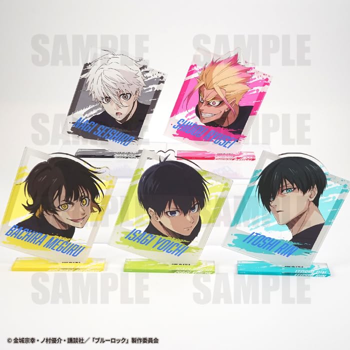 "Blue Lock" Photo Style Acrylic Stand