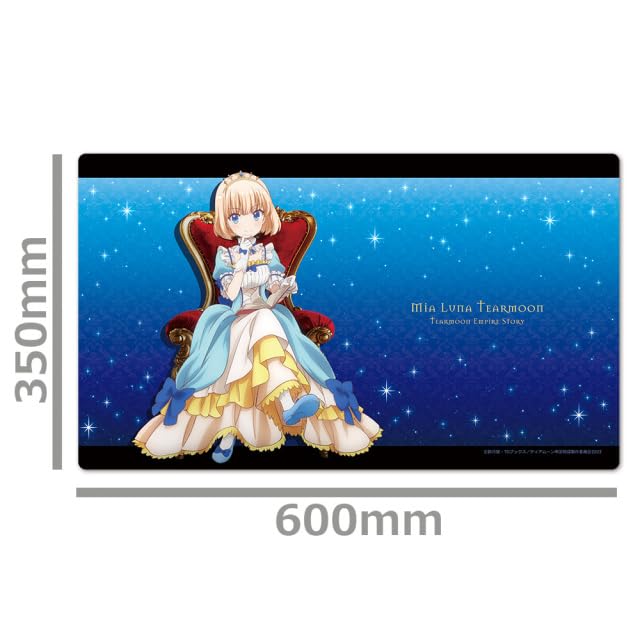 "Tearmoon Empire" Character Rubber Mat Mia Luna Tearmoon