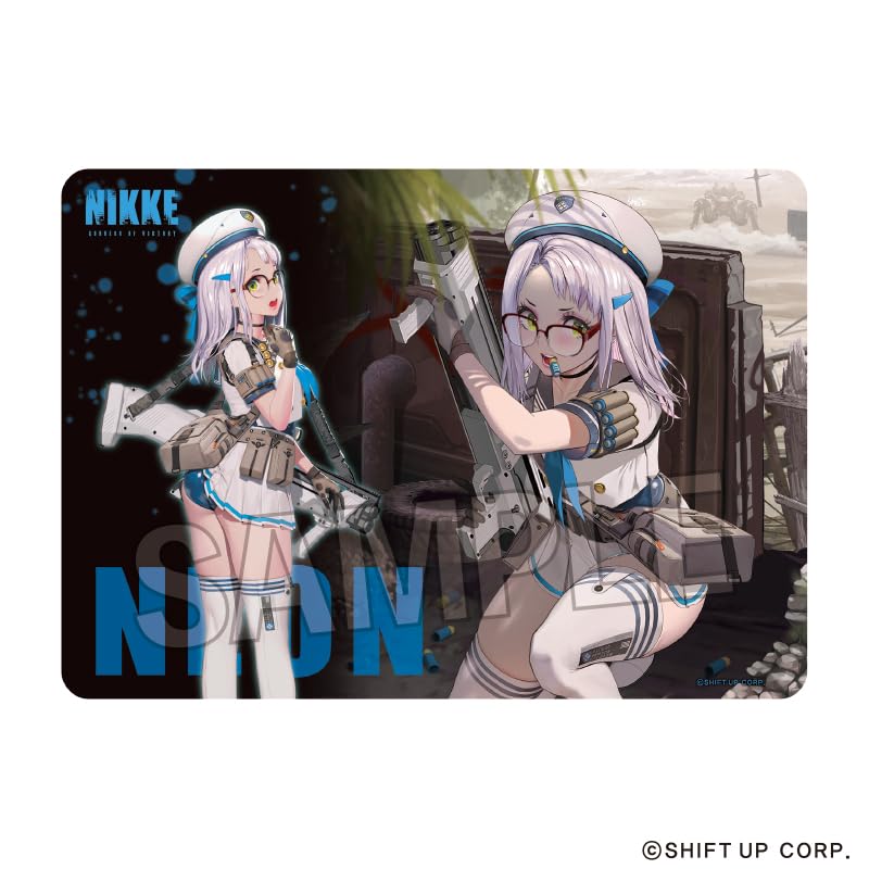 "Goddess of Victory: Nikke" Illustration Play Mat Next Turn Neon