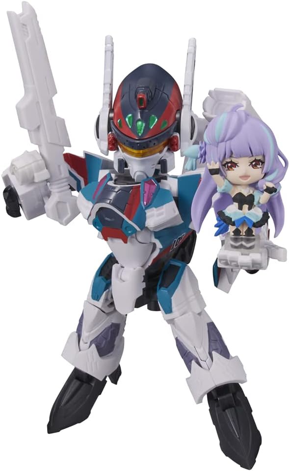 TINY SESSION "Macross Delta" VF-31S Siegfried (Arad Molders Custom) with Mikumo Guynemer
