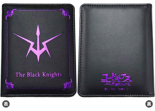 Synthetic Leather Stand Card Case "Code Geass Lelouch of the Rebellion" Black Knights