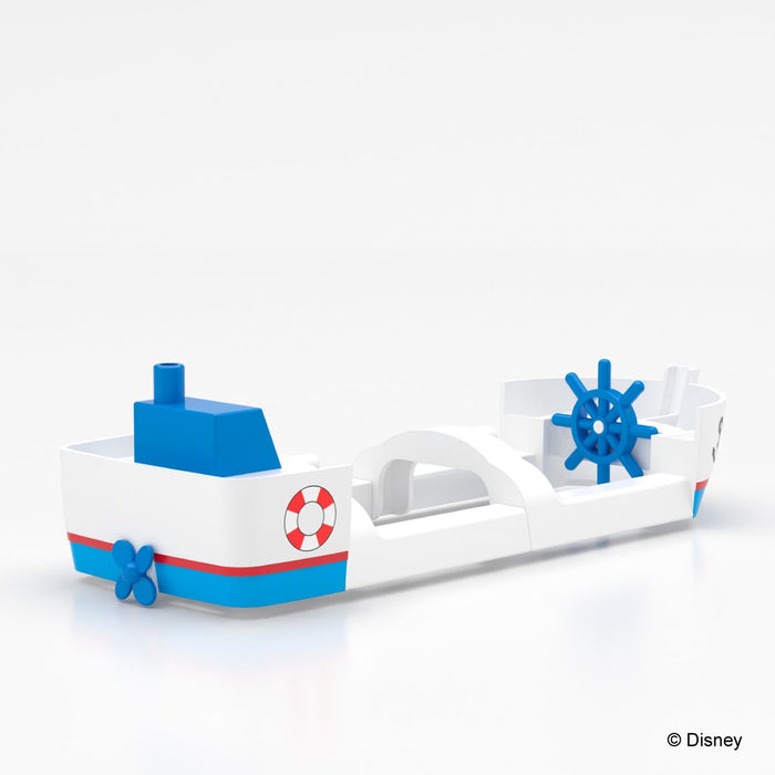 青島文化教材社 楽プラ トコトコ No.DP-09 ディズニー キャラクター ドナルド＆デイジー 色分け済みプラモデル