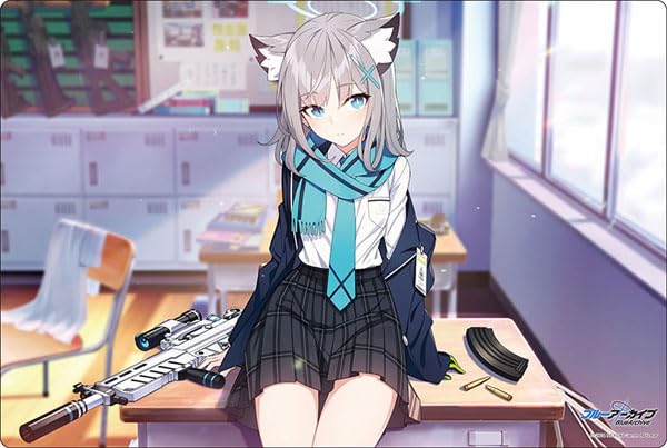 Bushiroad Rubber Mat Collection V2 Vol. 1372 "Blue Archive" Shiriko Memorial Lobby Illustration Ver.