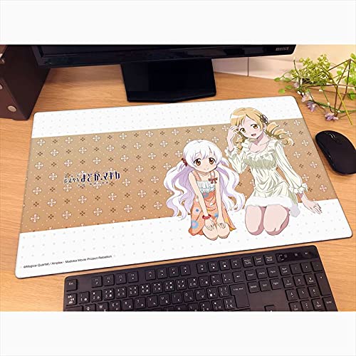 "Puella Magi Madoka Magica the Movie New Feature: Rebellion" Rubber Mat Mami & Nagisa / Room Wear