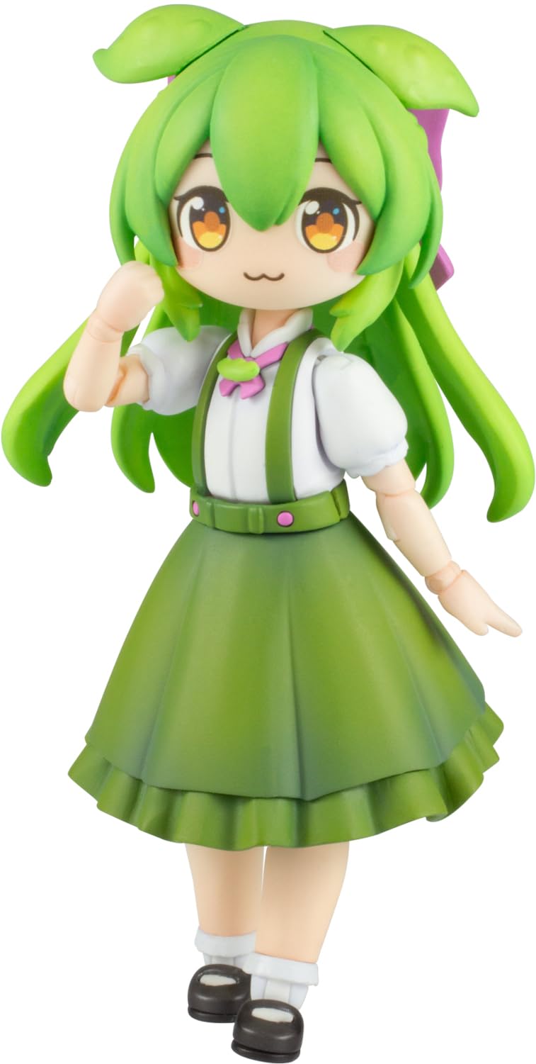1/12 Scale Plastic Kit Plafia Tohoku Zunko / Zundamon Project Ojosama Zundamon