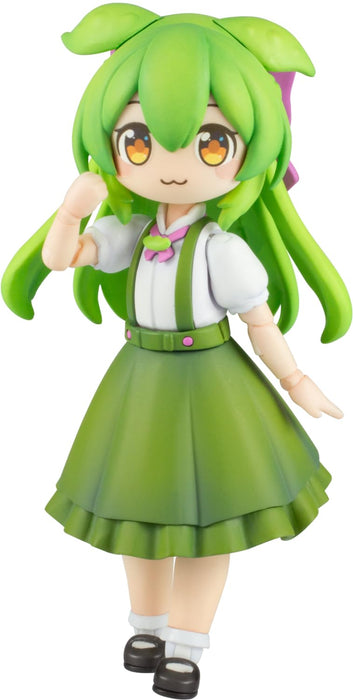 ピーエムオフィスエー プラフィア お嬢様ずんだもん 全高約104mm 1/12スケール 色分け済みプラモデル 組立キット PP244