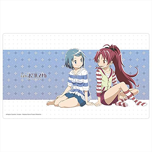 "Puella Magi Madoka Magica the Movie New Feature: Rebellion" Rubber Mat Sayaka & Kyoko / Room Wear