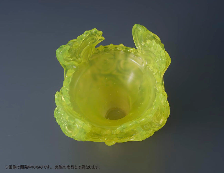 SOFUBI Imadoki no Doki -Kaen Style Doki- Fluorescent Yellow Clear