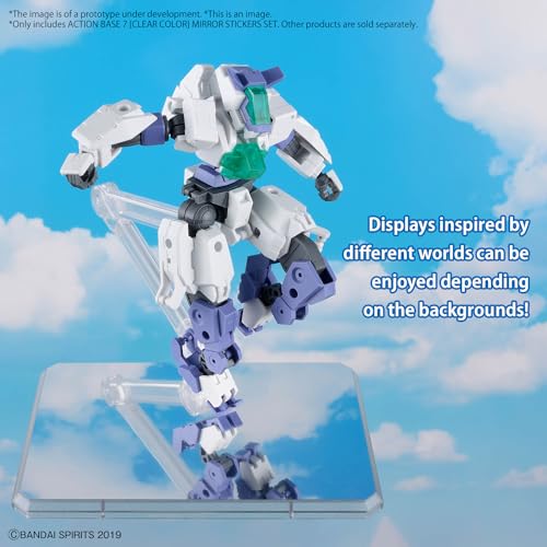 Action Base 7 Clear Color Mirror Set