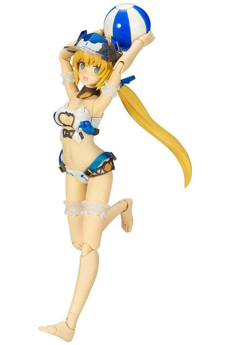 壽屋(KOTOBUKIYA) フレームアームズ・ガール P3 フレズヴェルク=アーテル サマーバケーション Ver. 全高約150mm ノンスケール 塗装組立済みプラモデル
