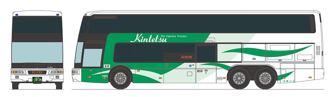 The Bus Collection Kintetsu Bus Mitsubishi Fuso Aero King No. 7902