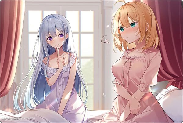 Bushiroad Rubber Mat Collection V2 Vol. 1362 Fujimi Fantasia Bunko "The Magical Revolution of the Reincarnated Princess and the Genius Young Lady" Anisphia & Euphyllia