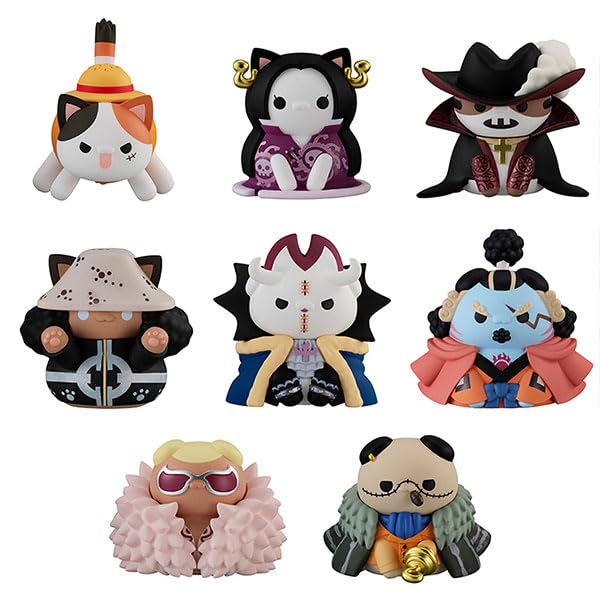 MEGA CAT PROJECT "One Piece" Nyan Piece Nya-n! Luffy and Seven Warlords of The Sea