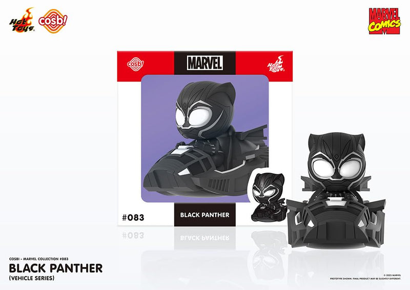 Cosbi Marvel Collection #083 Black Panther (Vehicle Series) Comic