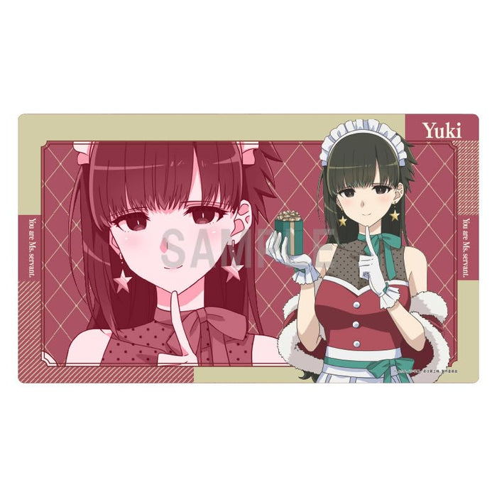 "You are Ms. Servant." Rubber Mat Yuki Santa Maid Ver.