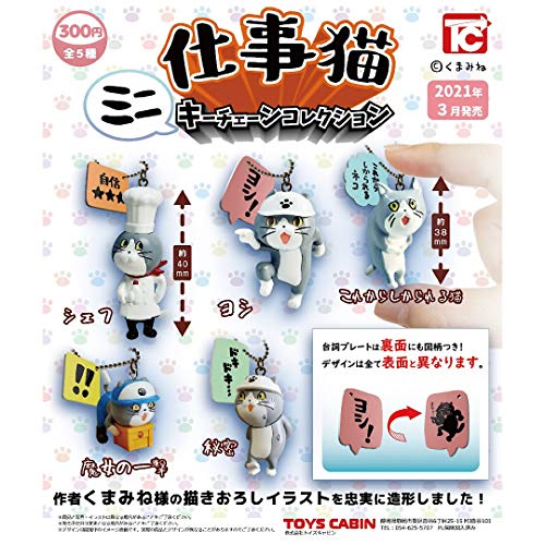 "Workcats" Mini Key Chain Collection