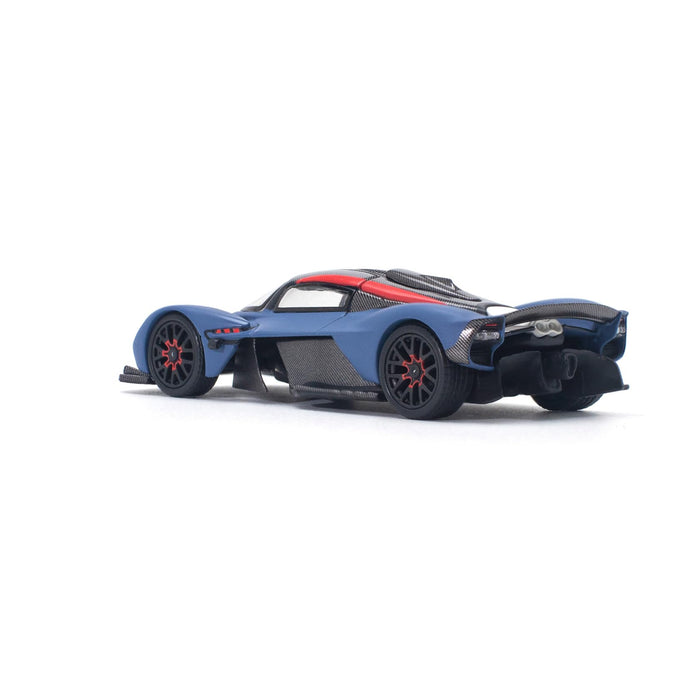 1/64 ASTON MARTIN VALKYRIE SATIN MARINA BLUE