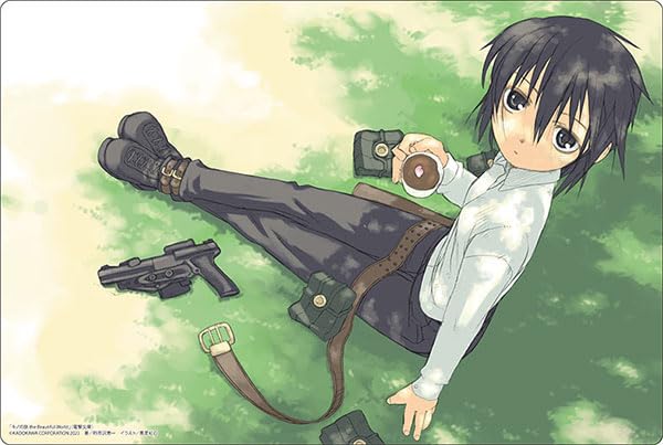 Bushiroad Rubber Mat Collection V2 Vol. 1195 Dengeki Bunko "Kino's Journey the Beautiful World" Kino