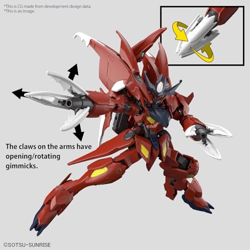 HG 1/144 "Gundam Build Metaverse" Gundam Amazing Barbatos Lupus