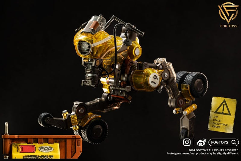 FOGTOYS FANTASY ALPHABET VEHICLE SERIES 02RT "RAPTOR" TRANSLUCENT VER. 1/12 SCALE ACTION VEHICLE