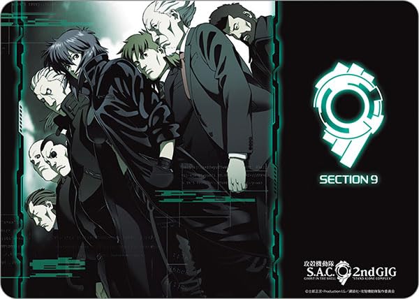 Character Rubber Mat "Ghost in the Shell" Public Security Section 9