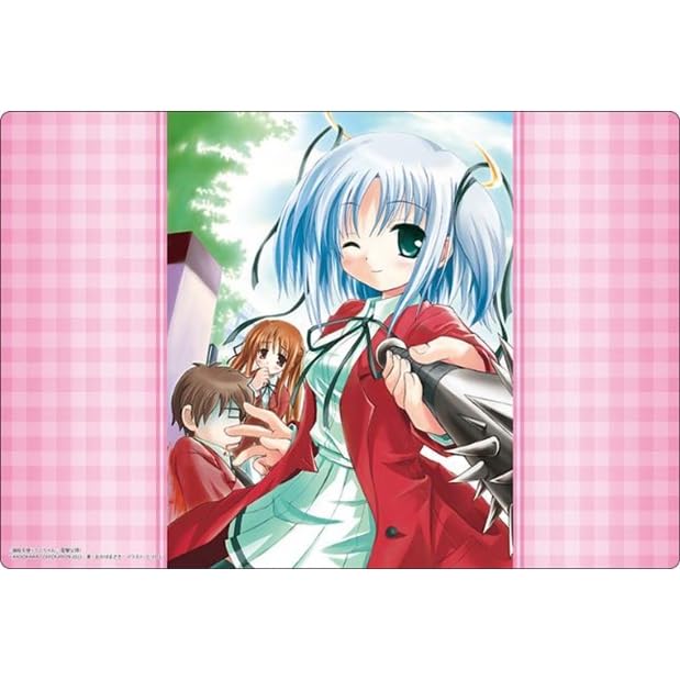 Bushiroad Rubber Mat Collection V2 Vol. 1275 Dengeki Bunko "Bludgeoning Angel Dokuro-chan" Dokuro-chan & Kusakabe Sakura & Minakami Shizuki