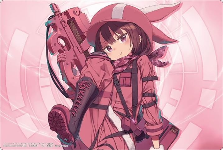 Bushiroad Rubber Mat Collection V2 Vol. 1172 Dengeki Bunko "Sword Art Online Alternative Gun Gale Online" Llenn