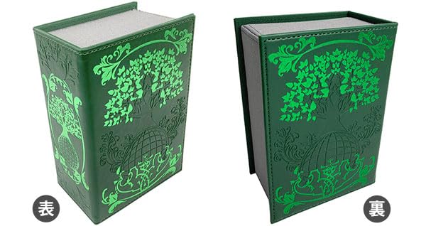 Book Type Synthetic Leather Deck Case W World Tree Yggdrasil