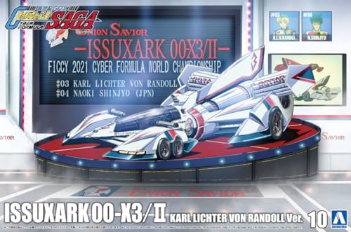 "Future GPX Cyber Formula SAGA" 1/24 Cyber Formula No. 10 Ishzark 00-X3 / II Karl Lichter von Randoll