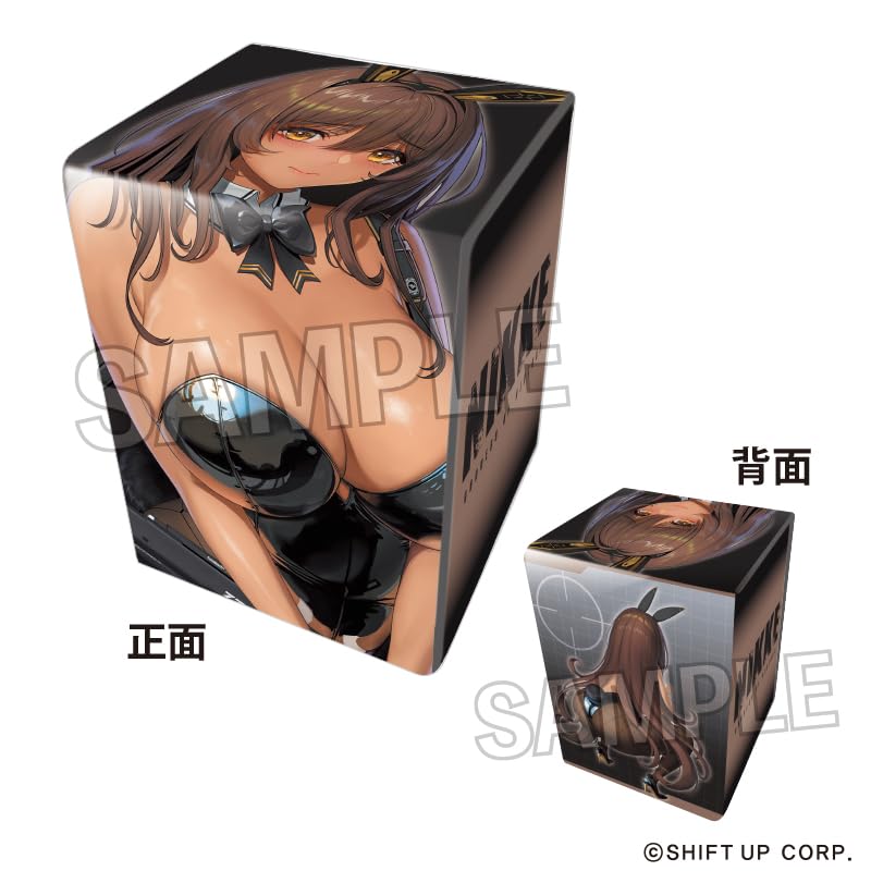 "Goddess of Victory: Nikke" Illustration Synthetic Leather Deck Case Next Turn Noir
