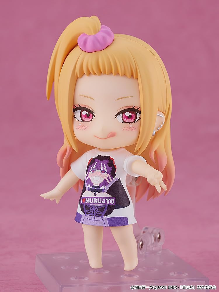 Nendoroid "My Dress-Up Darling" Kitagawa Marin Slippery Girls Full Graphic T-shirt Ver.